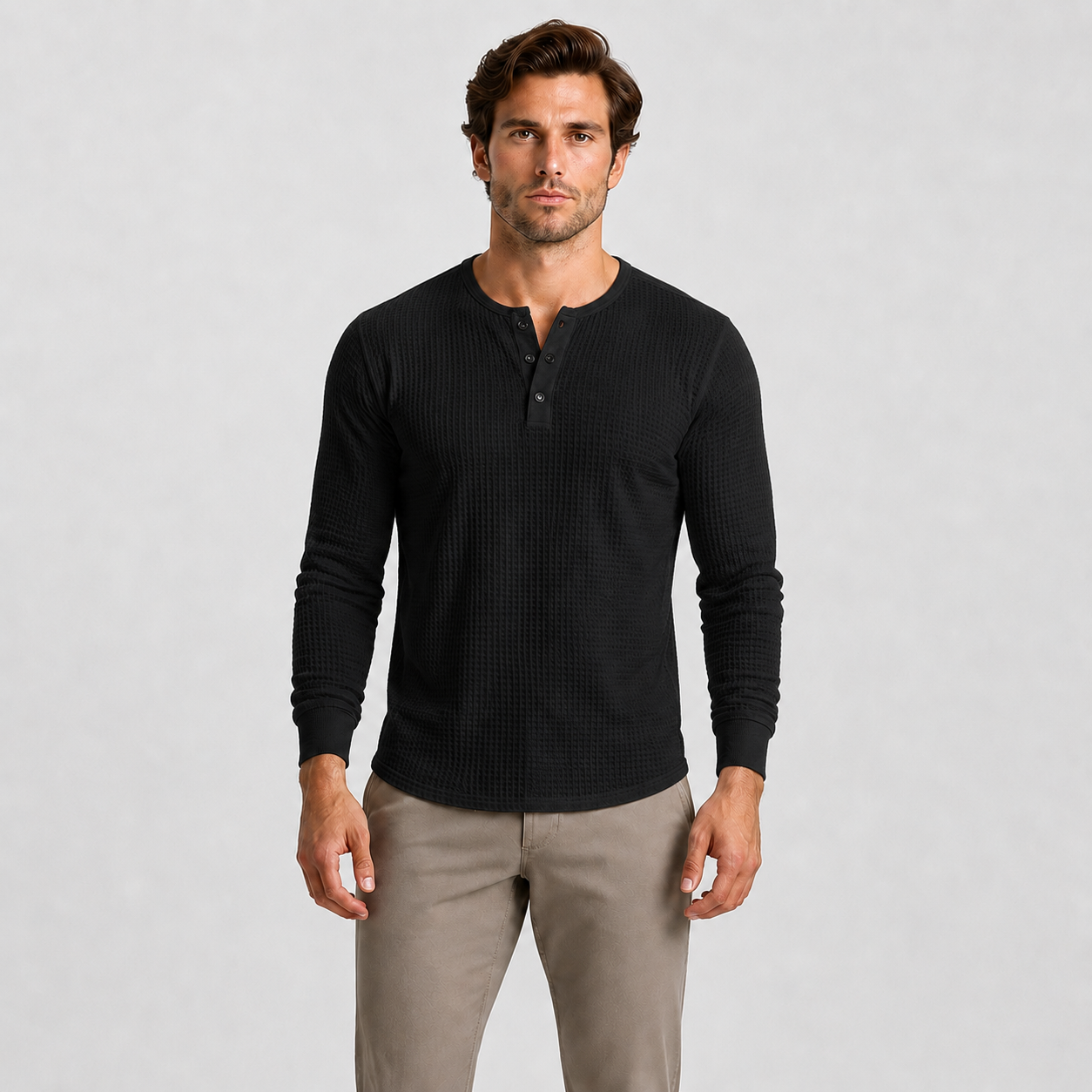 Men's Casual Long Sleeve Tee