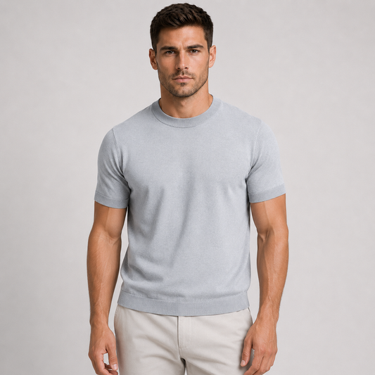 Men's Casual Knit T-Shirt