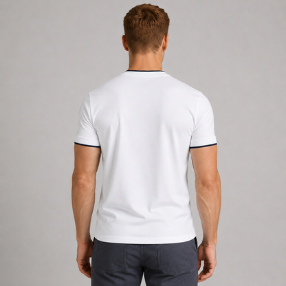 Men's Everyday Striped Polo Shirt