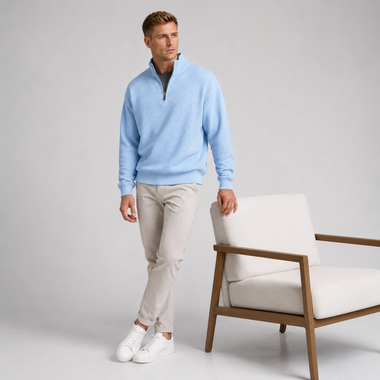 Men's Stretch Comfort Quarter Zip