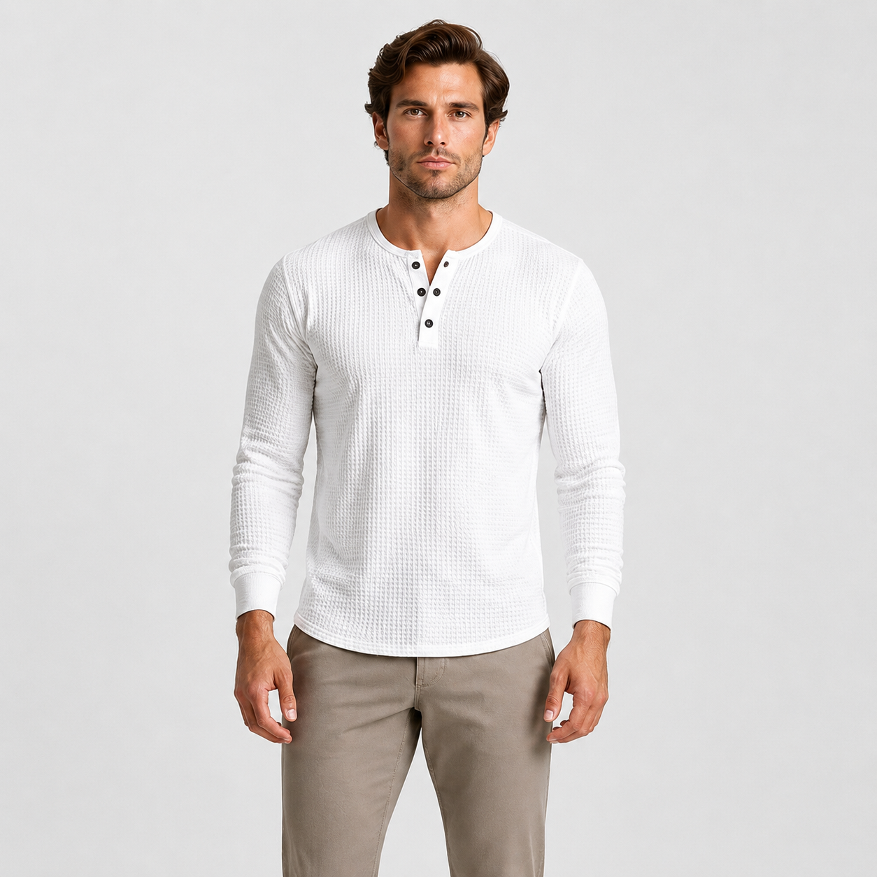 Men's Casual Long Sleeve Tee
