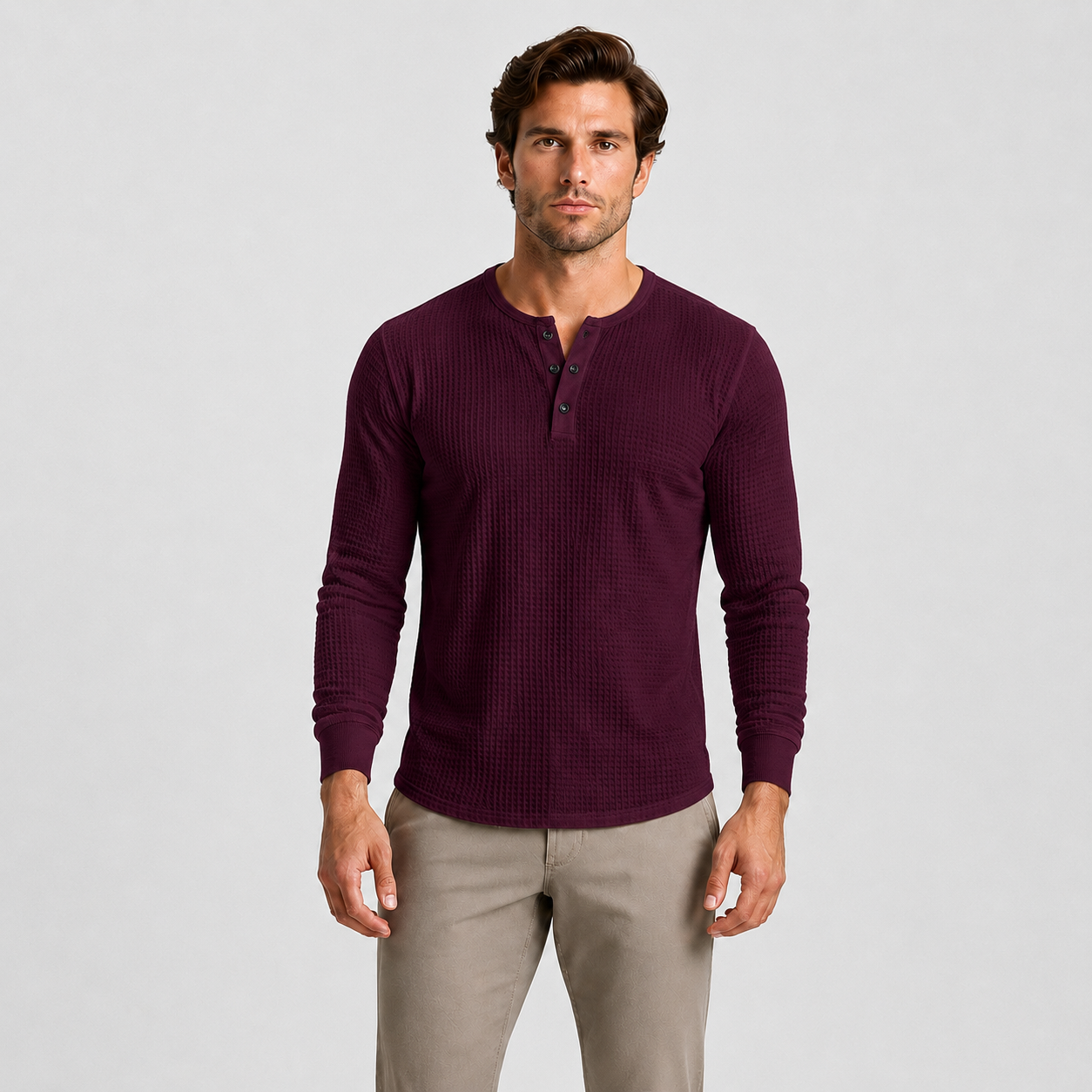 Men's Casual Long Sleeve Tee