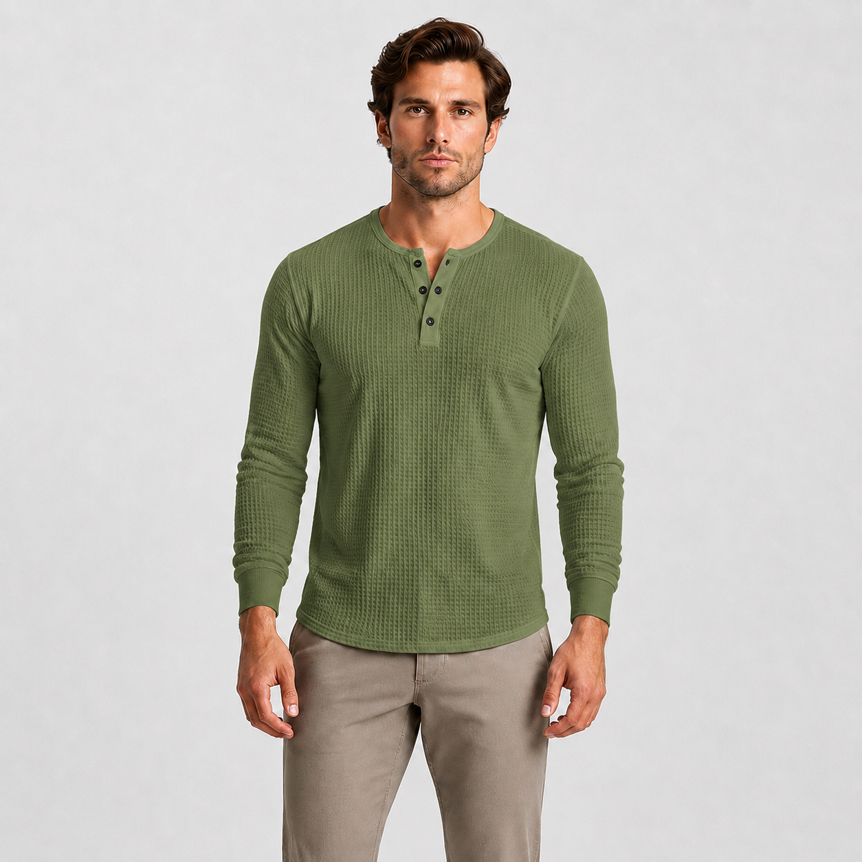 Men's Casual Long Sleeve Tee