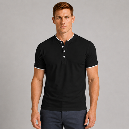 Men's Everyday Striped Polo Shirt