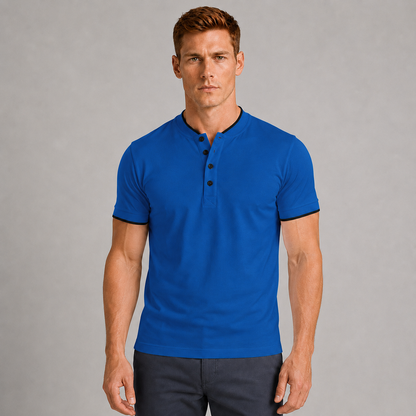 Men's Everyday Striped Polo Shirt