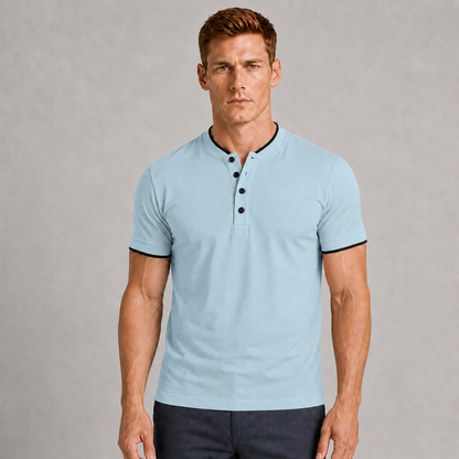 Men's Everyday Striped Polo Shirt