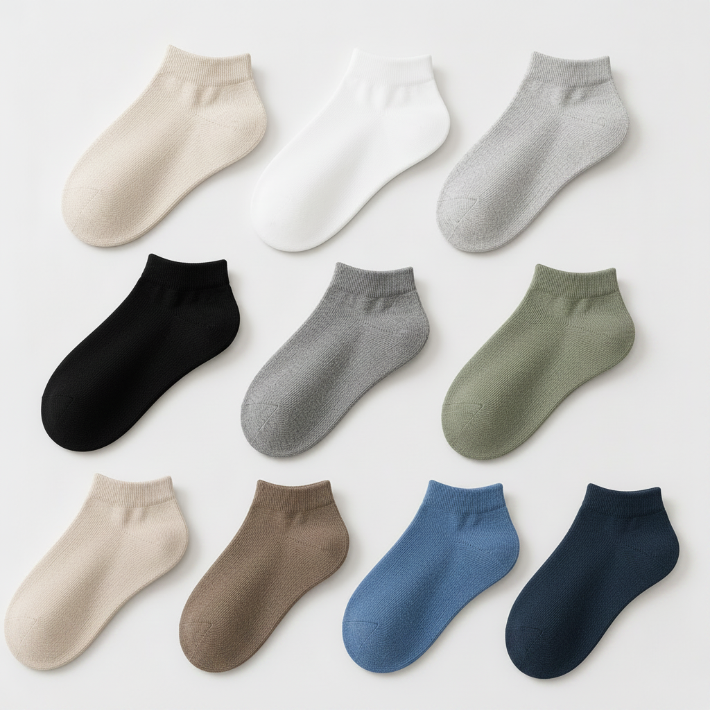 Men's Pure Cotton Ankle Sock
